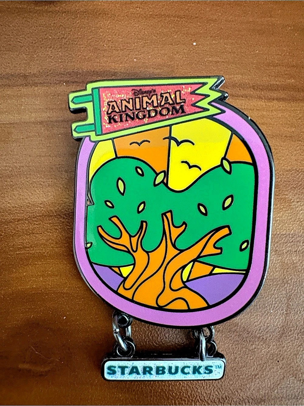 Starbucks Disney Animal Kingdom Animal Kingdom Enamel Keychain